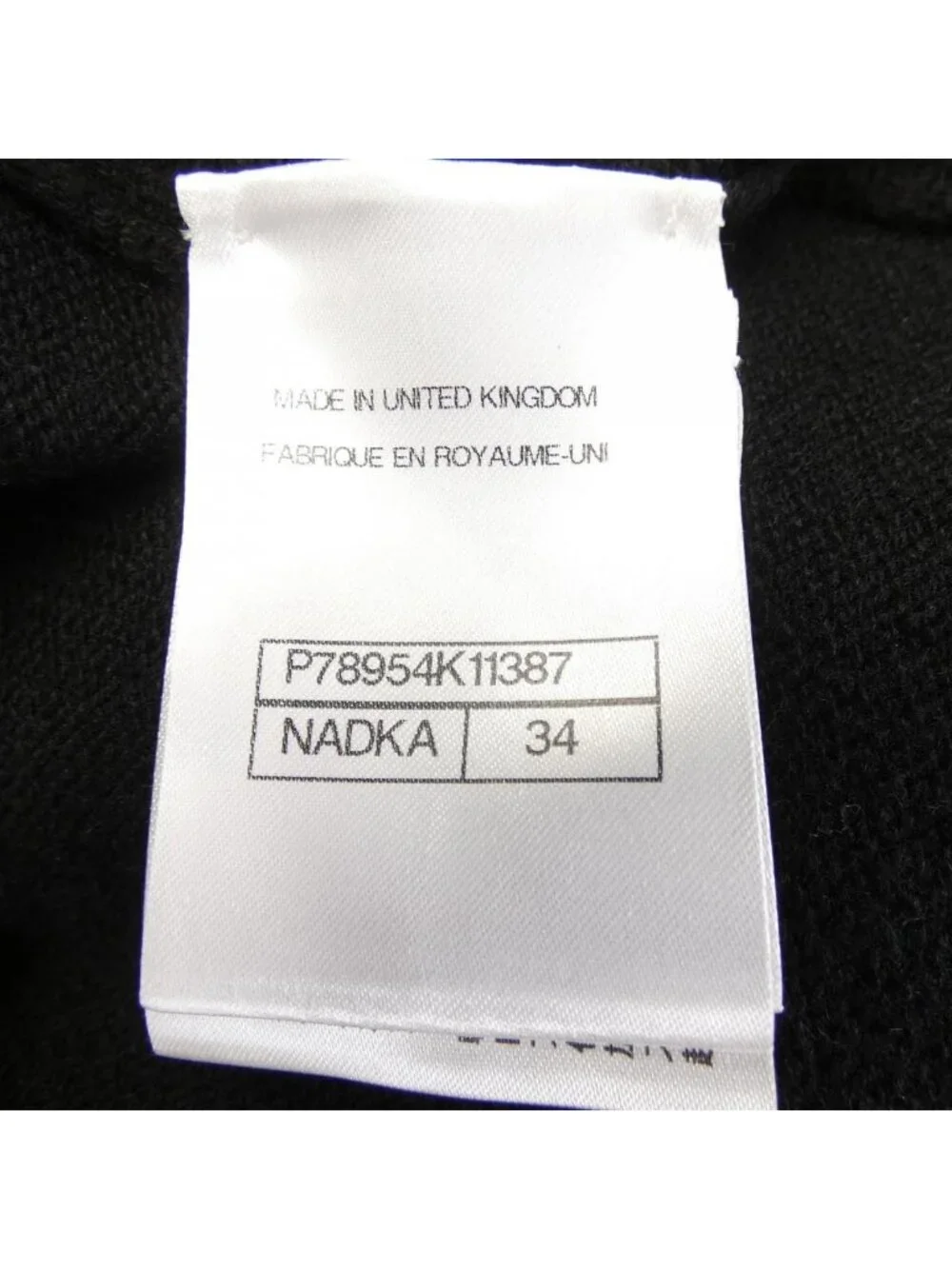 Chanel Cardigan Black